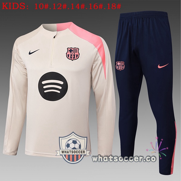 Tracksuit FC Barcelona Kids Yellow 2025-2026