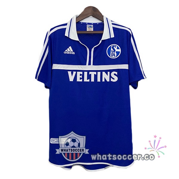 Schalke 04 Retro Home Blue 2001-2002