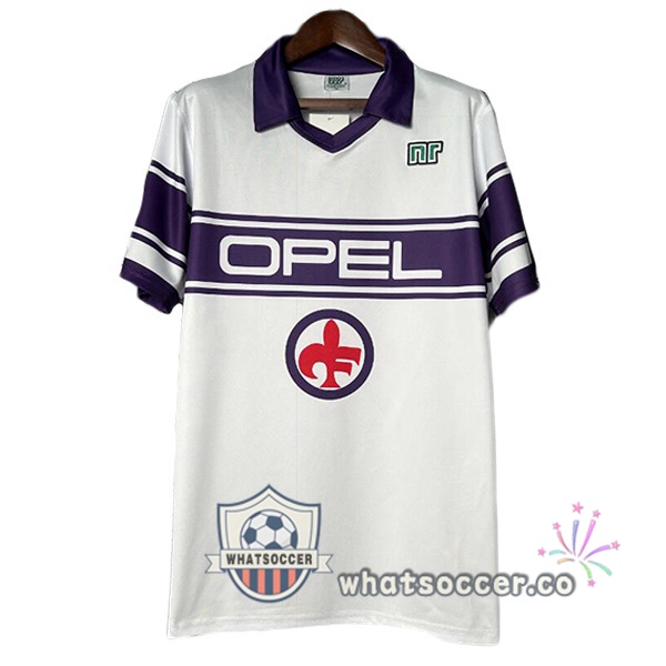 ACF Fiorentina Retro Away White 1983-1985