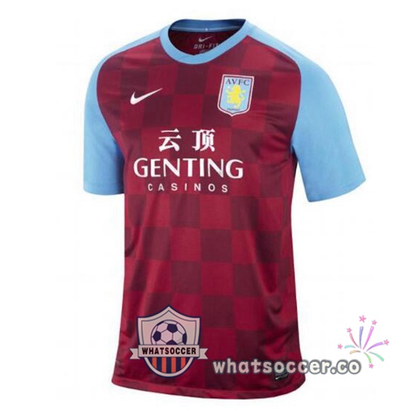Aston Villa Retro Home Red 2011-2012