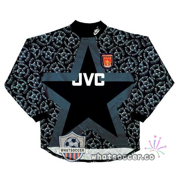 Arsenal Retro Goalkeeper Long Sleeve Gray 1994-1995