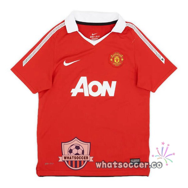 Manchester United Retro Home Red 2010-2011