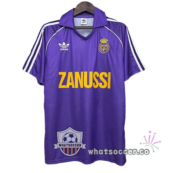 Real Madrid Retro Away Purple 1984-1985