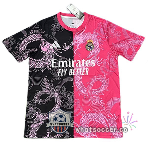 Real Madrid Special Edition Soccer Jerseys Black Rose 2025-2026