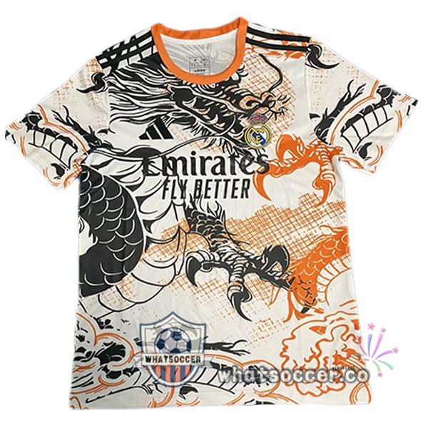Real Madrid Special Edition Soccer Jerseys White Black 2025-2026