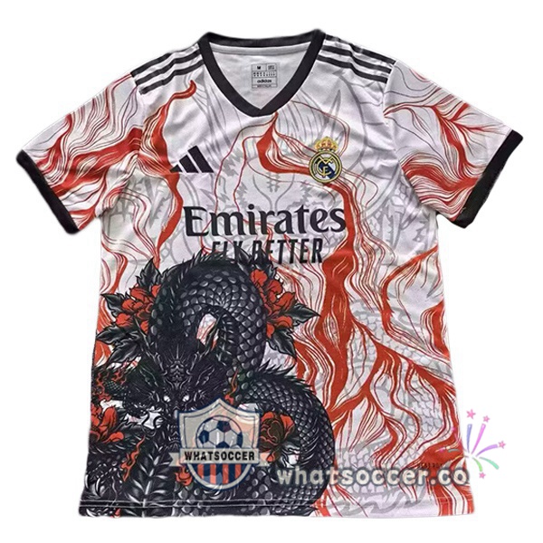 Real Madrid Special Edition Soccer Jerseys Red Black 2025-2026
