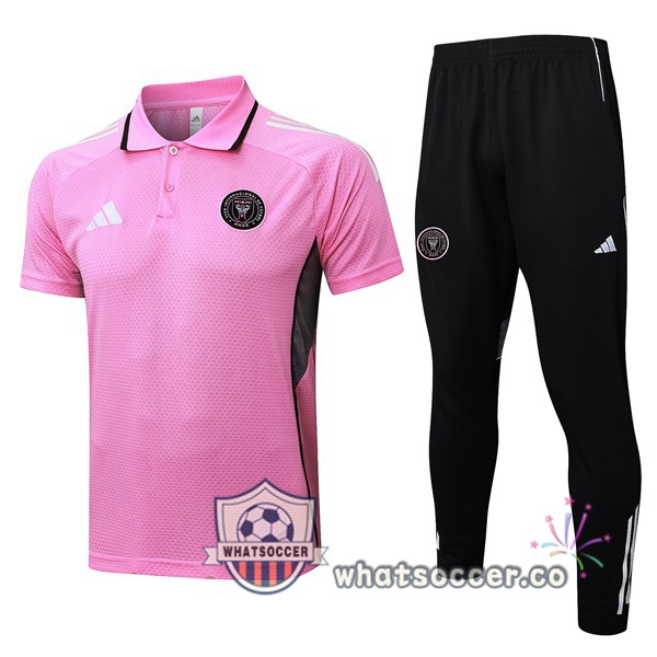 Training Polo Inter Miami CF + Pants Rose 2025-2026