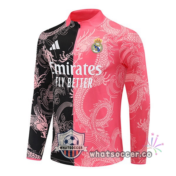 Soccer Sweater Real Madrid Rose Black 2025-2026