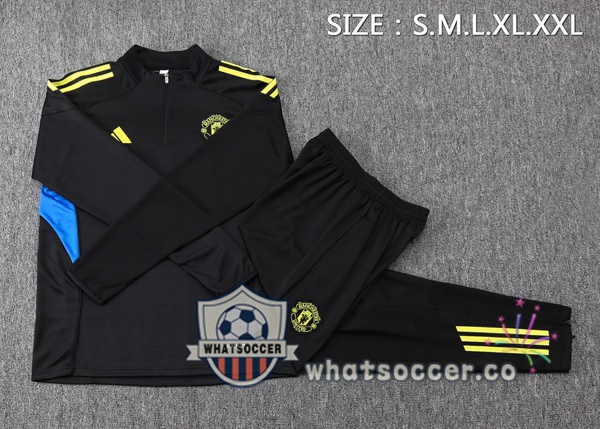 Training Wear Manchester United Black 2025-2026