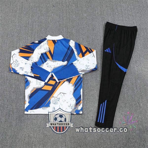 Training Wear Real Madrid Blue White 2025-2026
