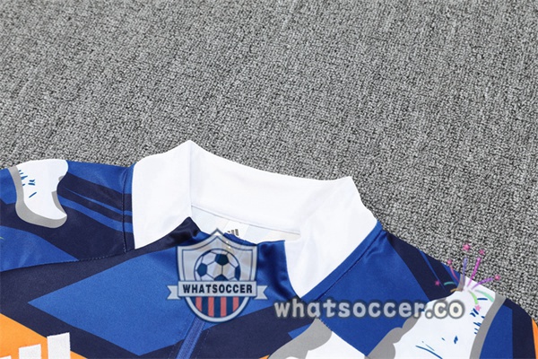 Training Wear Real Madrid Blue White 2025-2026