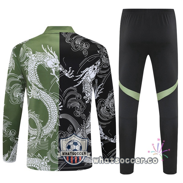 Training Wear Real Madrid Black Green 2025-2026