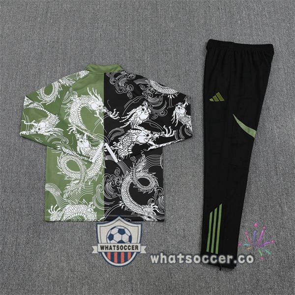 Training Wear Real Madrid Black Green 2025-2026