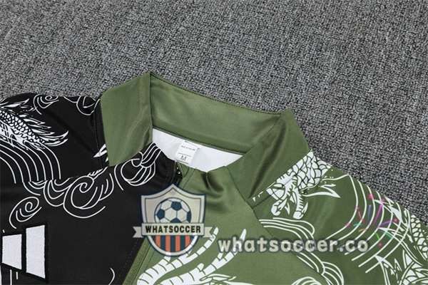 Training Wear Real Madrid Black Green 2025-2026
