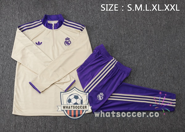 Training Wear Real Madrid Yellow 2025-2026