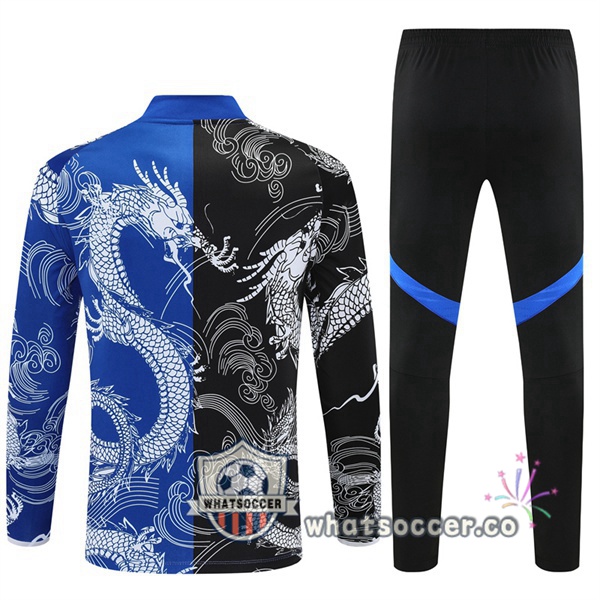 Training Wear Real Madrid Black Blue 2025-2026