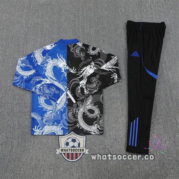 Training Wear Real Madrid Black Blue 2025-2026