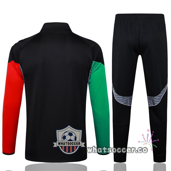 Training Jacket Arsenal Black Red Green 2025-2026