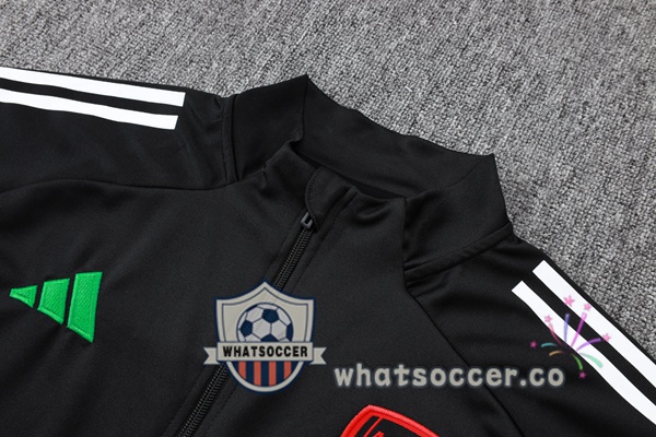 Training Jacket Arsenal Black Red Green 2025-2026