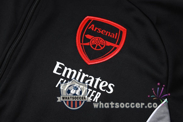 Training Jacket Arsenal Black Red Green 2025-2026