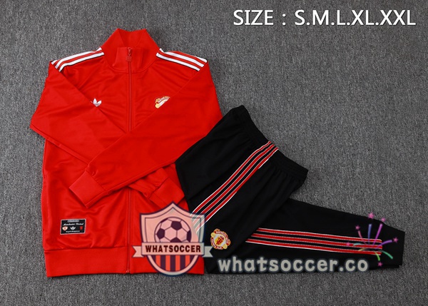 Training Jacket Manchester United Red 2025-2026