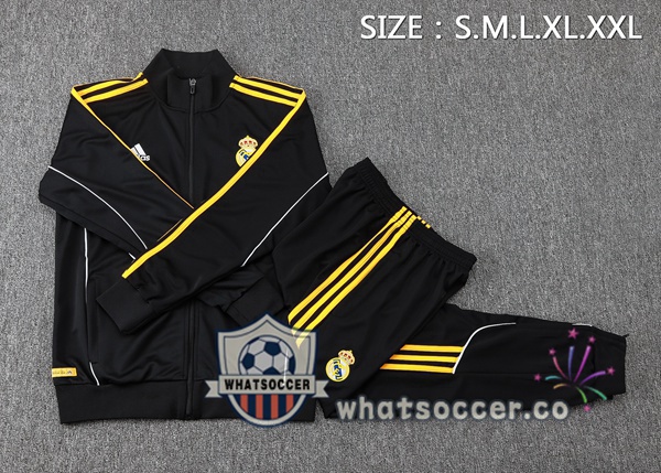 Training Jacket Real Madrid Black 2025-2026