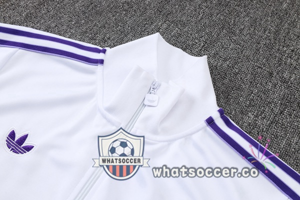 Training Jacket Real Madrid White 2025-2026