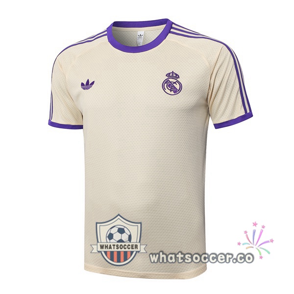 Real Madrid Training T-Shirts Yellow 2025-2026