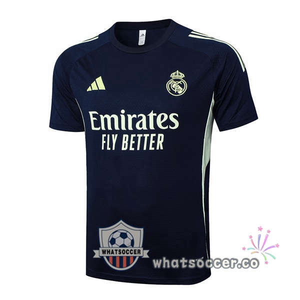 Real Madrid Training T-Shirts Blue Royal 2025-2026