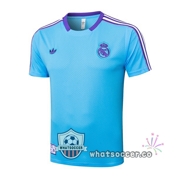 Real Madrid Training T-Shirts Blue 2025-2026