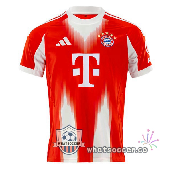 Bayern Munich Home Soccer Jerseys Red 2025-2026