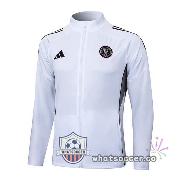 Soccer Jacket Inter Miami CF White 2025-2026
