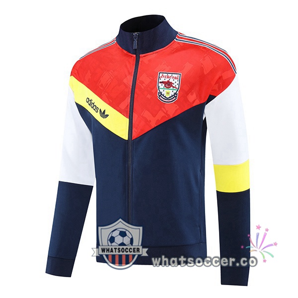 Soccer Jacket Arsenal Red Blue Royal 2025-2026