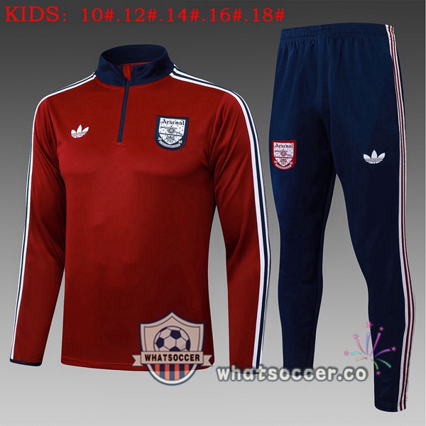 Training Wear Arsenal Kids Red 2025-2026