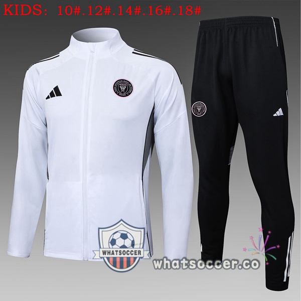 Training Jacket Inter Miami CF Kids White 2025-2026