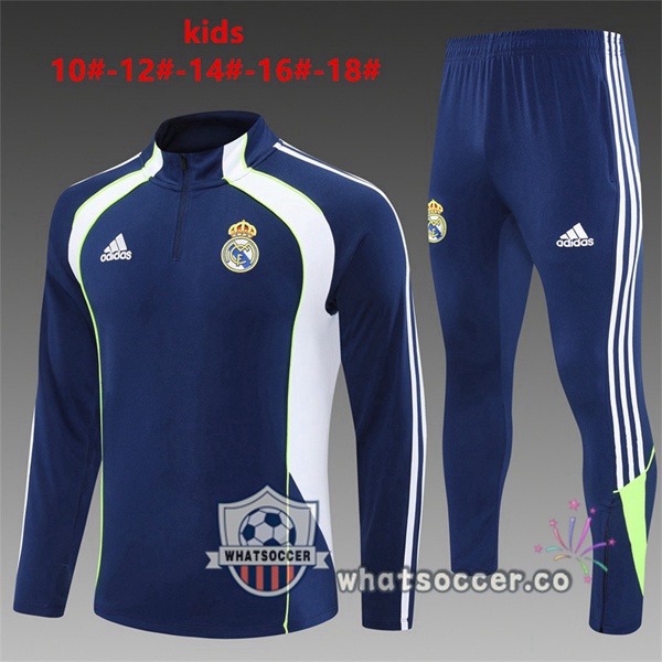 Training Wear Real Madrid Kids Blue Royal 2025-2026