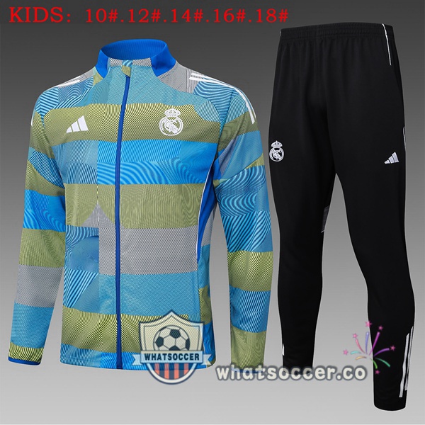 Training Jacket Real Madrid Kids Blue 2025-2026
