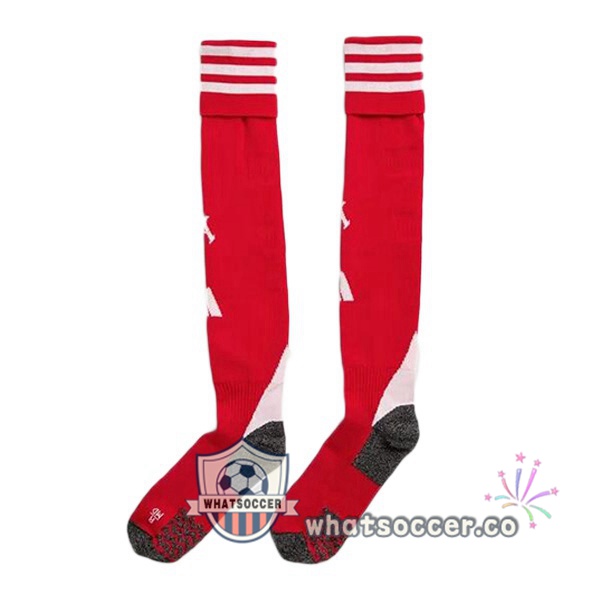 Arsenal Home Soccer Socks Red 2025-2026