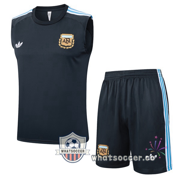 Argentina Soccer Vest + Shorts Blue Royal 2025-2026