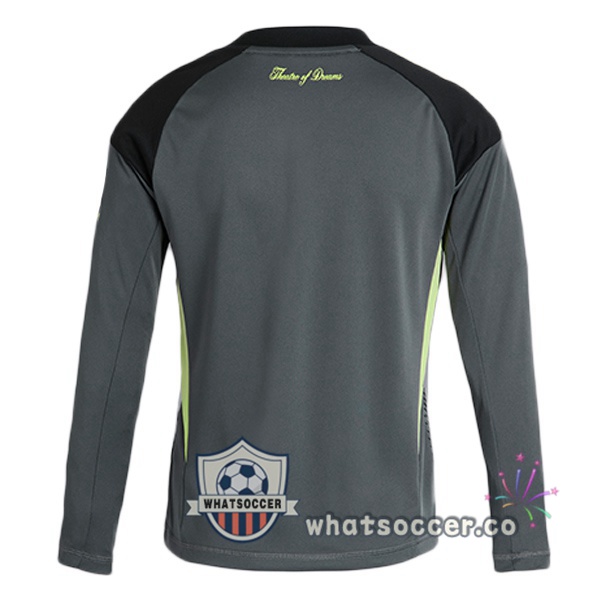 Manchester United Goalkeeper Soccer Jerseys Long Sleeve Black 2025-2026