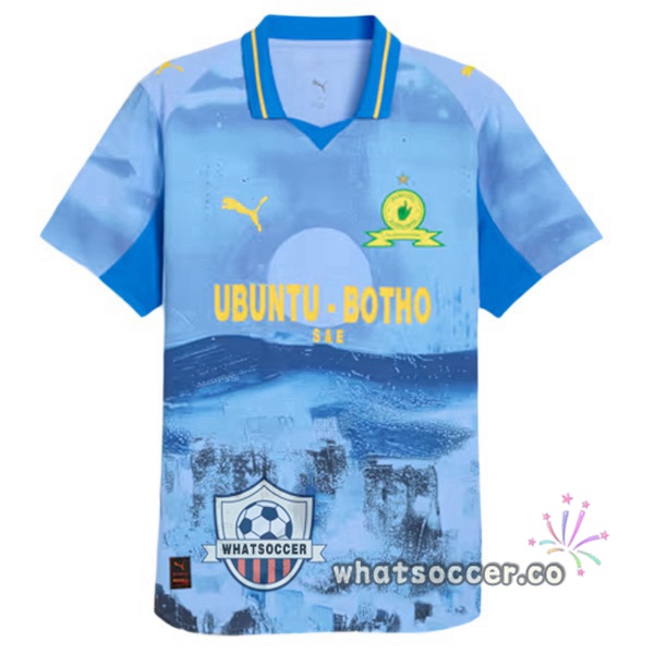 Mamelodi Sundowns Club World Cup Goalkeeper Soccer Jerseys Blue 2025-2026