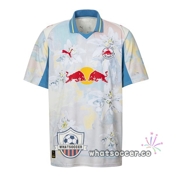 FC Red Bull Salzburg Club World Cup Home Soccer Jerseys Blue White 2025-2026