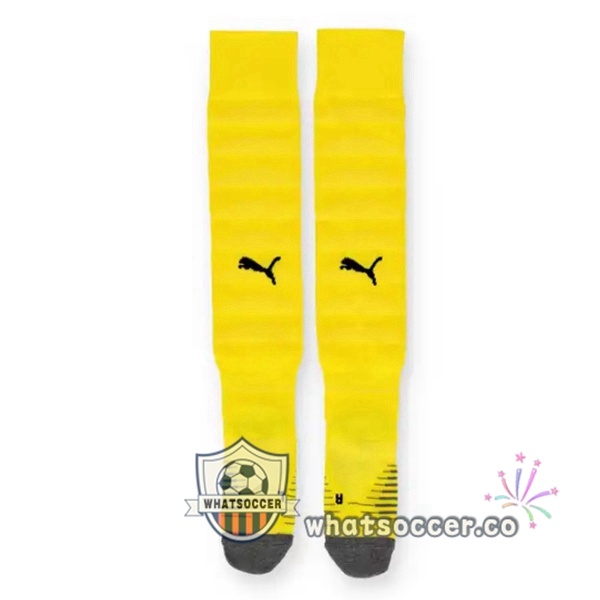 Dortmund BVB Club World Cup Home Soccer Socks Yellow 2025-2026
