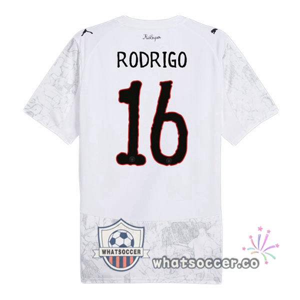 Manchester City Club World Cup (Rodrigo 16) Home Soccer Jerseys White 2025-2026