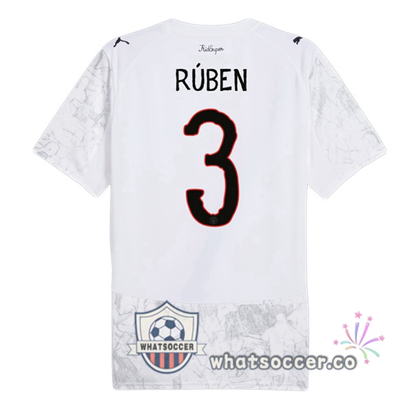 Manchester City Club World Cup (Ruben Dias 3) Home Soccer Jerseys White 2025-2026