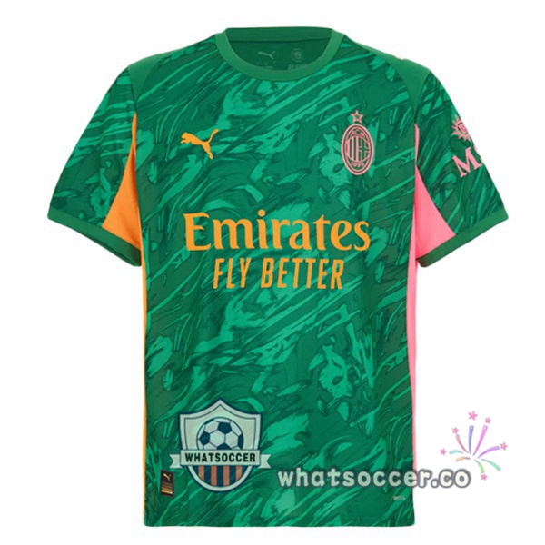 AC Milan Goalkeeper Soccer Jerseys Green 2025-2026