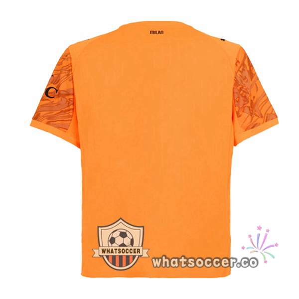 AC Milan Goalkeeper Soccer Jerseys Orange 2025-2026