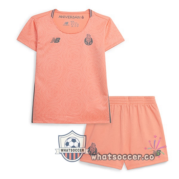 FC Porto Kids Away Soccer Jerseys Rose 2025-2026