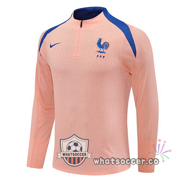 Soccer Sweater France Rose 2025-2026