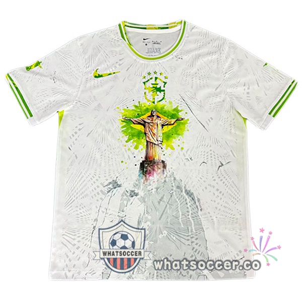 Brazil Special Edition Soccer Jerseys White 2025-2026
